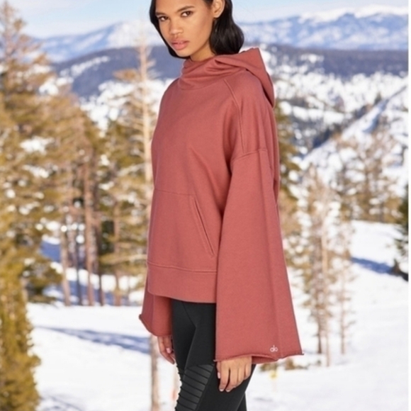 ALO Yoga Tops - Alo Yoga Low Key Hoodie